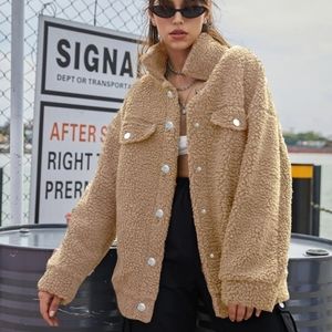 Teddy oversized coat